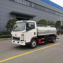 4x2 HOWO 5CBM Drinking Water Delivery Truck